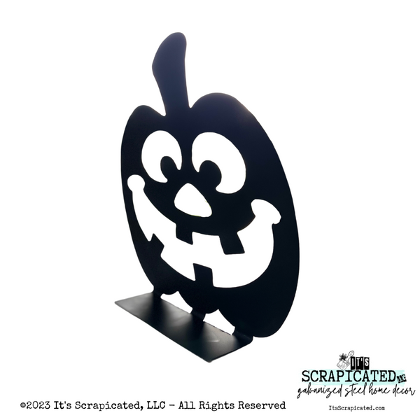 Free Standing Jack O Lantern Silly Face Home Decor and Porch