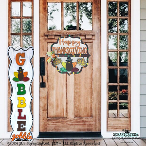 Halloween Changeable Door Hanger Door Candy™ Turkey