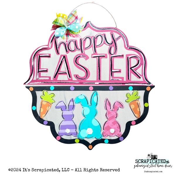 Changeable door hanger Door Candy™ Top Happy Easter