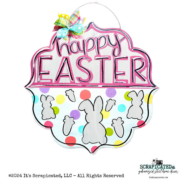 Changeable door hanger Door Candy™ Top Happy Easter