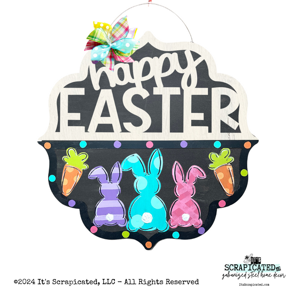 Easter Changeable Door Hanger Door Candy™ 3 Bunnies