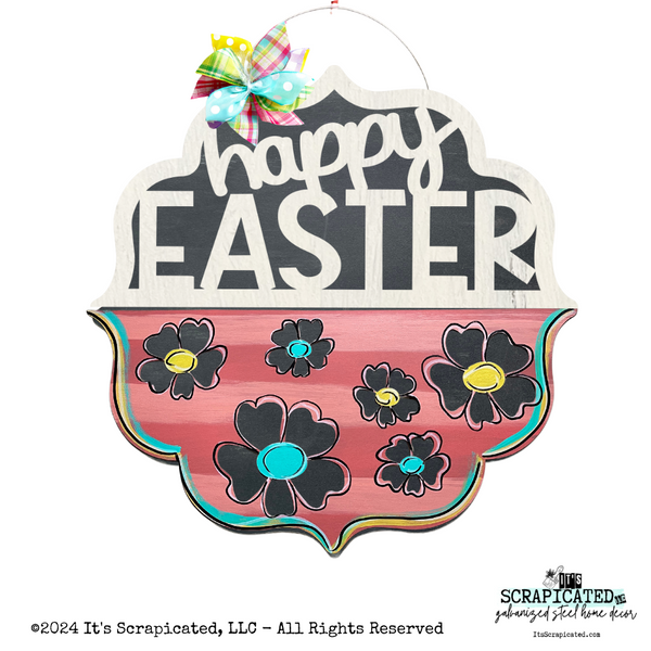 Changeable door hanger Door Candy™ Top Happy Easter