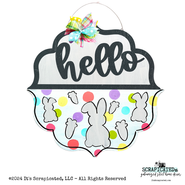 Changeable Door Hanger Door Candy™ Hello