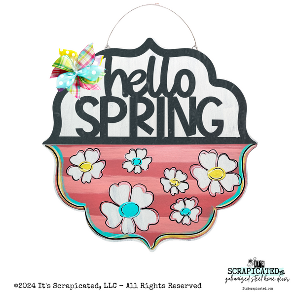 Spring Changeable Door Hanger Door Candy™ Flowers