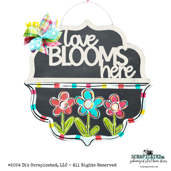 Door Candy™ Top - Love Blooms Here