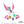 Load image into Gallery viewer, Porch Candy® Easter Changeable Porch Sign Big Bunny
