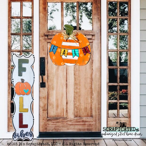 Porch Candy® Fall Changeable Porch Sign Fall Vibes