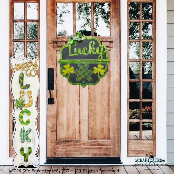 St. Patrick's Day Changeable Door Hanger Door Candy Lucky