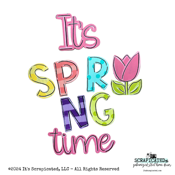 Porch Candy® Spring Changeable Porch Sign It's Spring Time