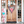 Load image into Gallery viewer, 24 Inch Door Hanger Abstract Heart - Black with Pink Polka Dots and Glitter
