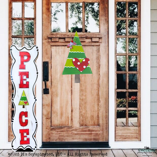 Porch Candy® - PEACE RED- Design Set
