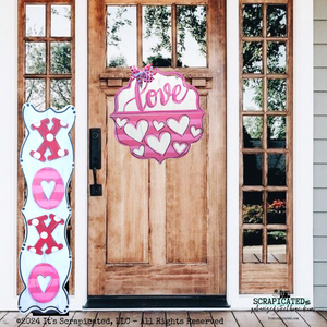 Valentine's Day Changeable Door Hanger Door Candy™ Hearts