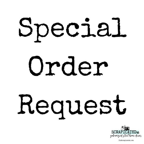 Special Order Request