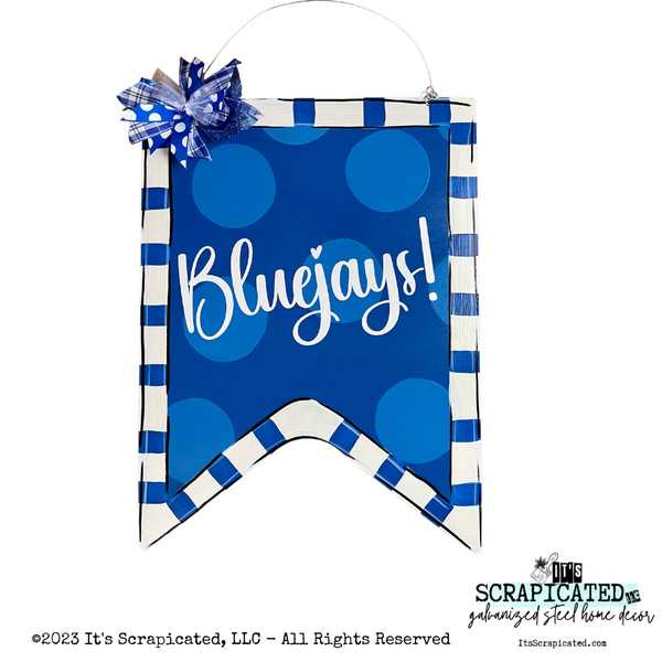 Team Spirit Banner Door Hanger 