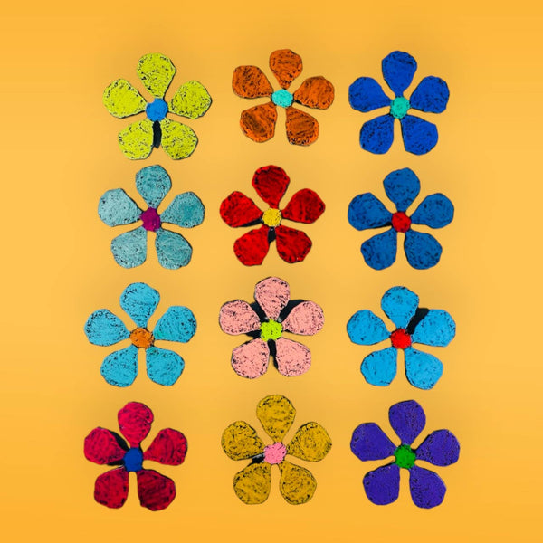 Flower magnet