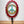 Load image into Gallery viewer, Vintage Peace Sign lawn stake metal plant stake hippie cute
