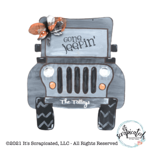 4X4 Truck (Jeep Inspired) It's Scrapicated, LLC