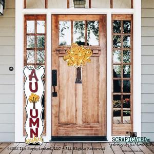 Fall Door Hanger Autumn Wishes Tree