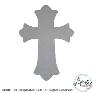 Bare Metal - Ornate Cross It's Scrapicated, LLC  Edit alt text