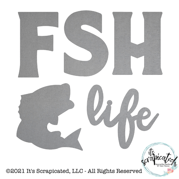 Porch Candy® - FISH LIFE - Bare Metal Design Set