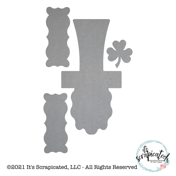 Porch Candy® - LEPRECHAUNS WELCOME - Bare Metal Design Set It's Scrapicated, LLC 