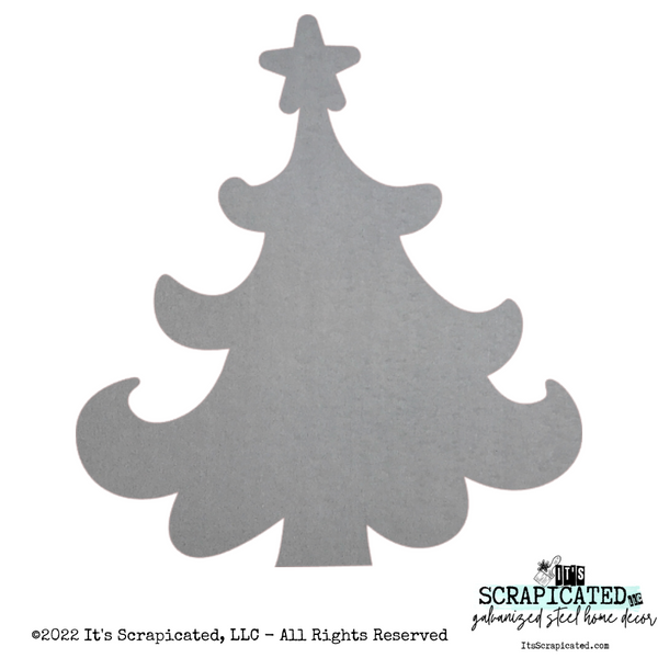 Bare Metal - Whimsical Christmas Tree