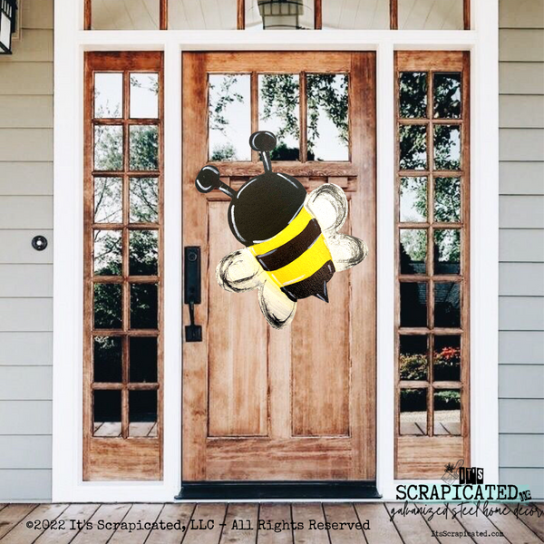 Spring Door Hanger Bee