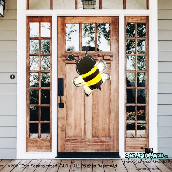 Spring Door Hanger Bee