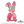 Load image into Gallery viewer, Easter Door Hanger Bunny Silhouette Whimsical Polka Dot
