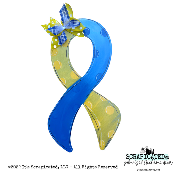 Door Hanger Ribbon Down Syndrom Awareness