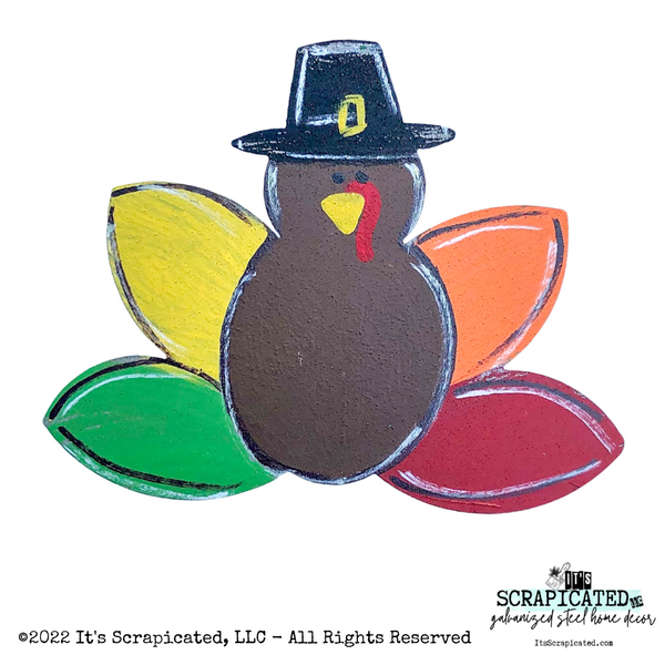 Thanksgiving Door Hanger Gobble Turkey 