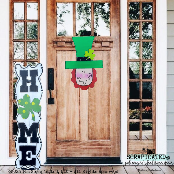 Porch Candy® St Patrick's Day Changeable Porch Sign Home Shamrock