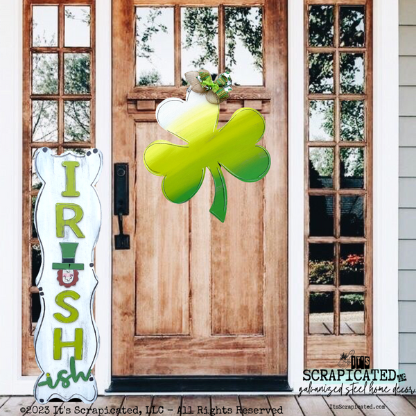 Porch Candy® St. Patrick's Day Changeable Porch Sign Irishish Leprechaun