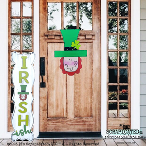 St. Patrick's Day Door Hanger Leprechaun