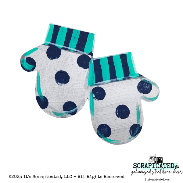 Winter Door Hanger Mittens