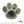 Load image into Gallery viewer, Door Hanger Paw Print
