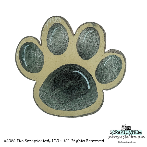 Door Hanger Paw Print