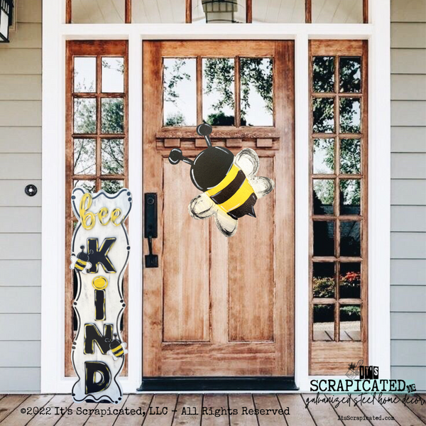 Porch Candy® Changeable Porch Sign Bee Kind