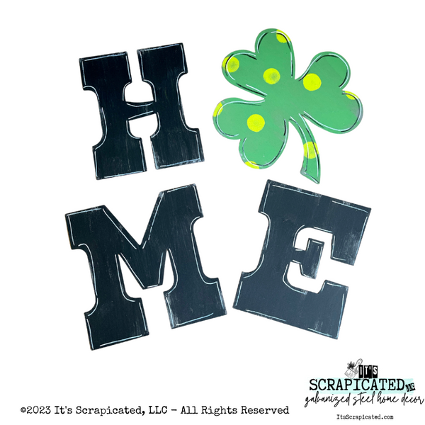 Porch Candy® St Patrick's Day Changeable Porch Sign Home Shamrock