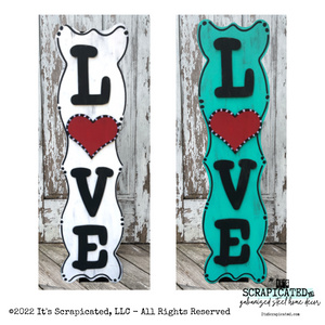 Porch Candy® Valentine's Day Changeable Porch Sign Love Heart