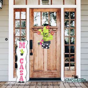 Summer Door Hanger Cactus