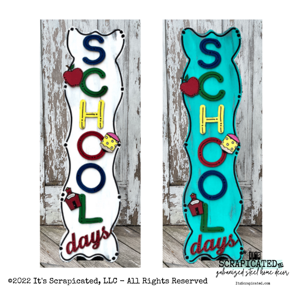 Porch Candy® Changeable Porch Sign School Days