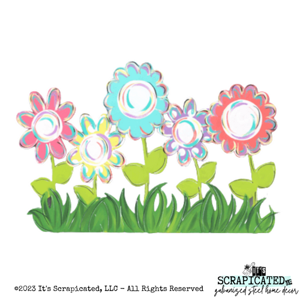 Spring Yard DEcoration Row Flowers-Flower Box Flowers 