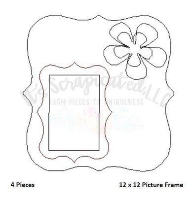 Bare Metal - 12" x 12" Picture Frame It's Scrapicated, LLC 