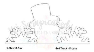 Bare Metal - 4X4 Truck - Frosty It's Scrapicated, LLC 