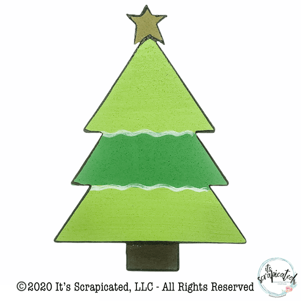 Bare Metal - Christmas Tree 2016 (Tree 2016) It's Scrapicated, LLC 