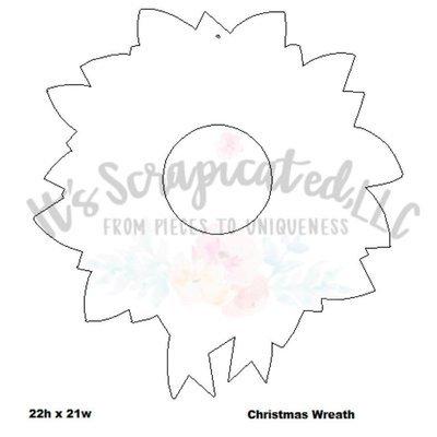 Bare Metal - Christmas Wreath It's Scrapicated, LLC 