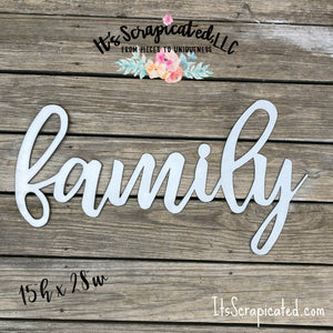 Bare Metal - Family It's Scrapicated, LLC 