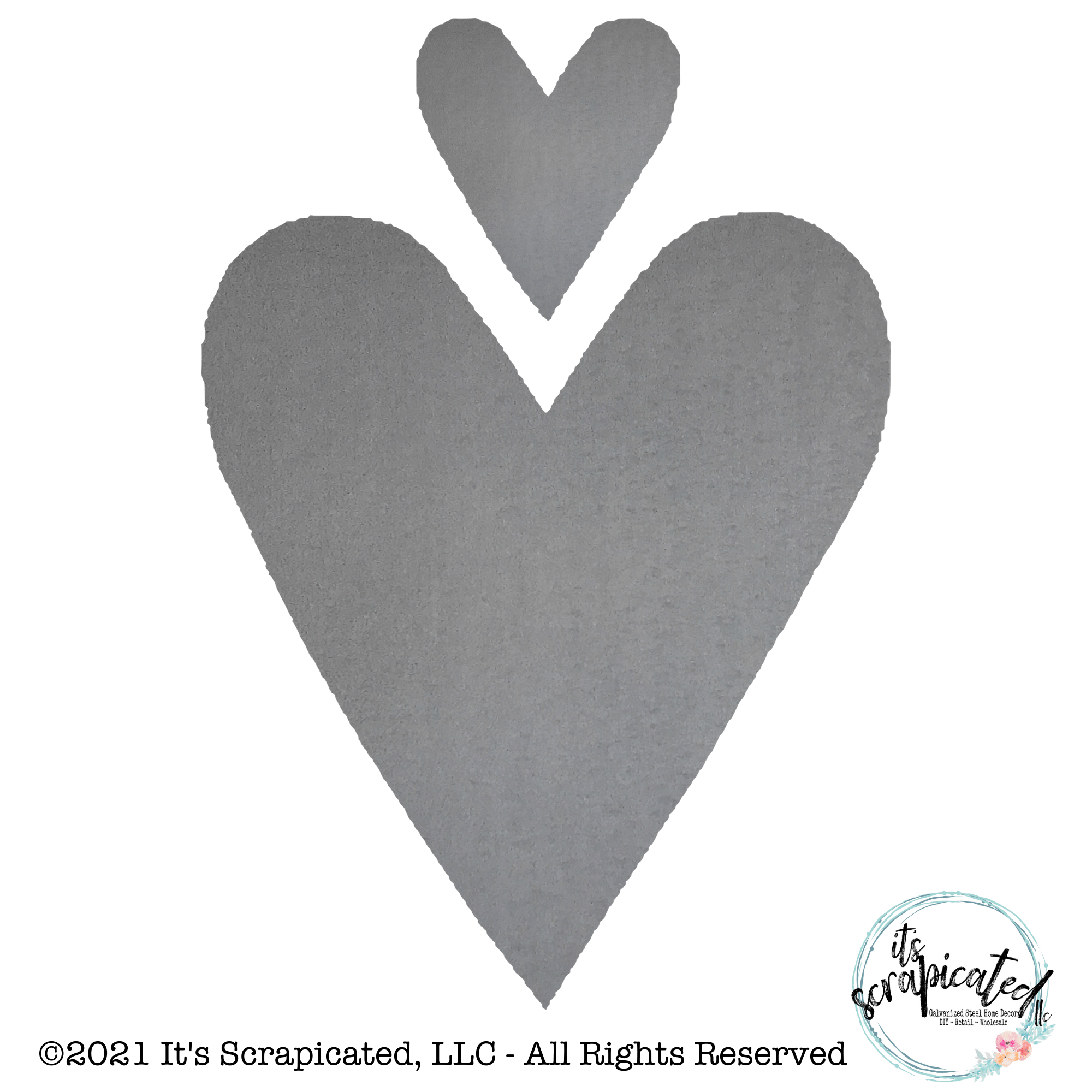 Bare Metal - Heart 4 Ft