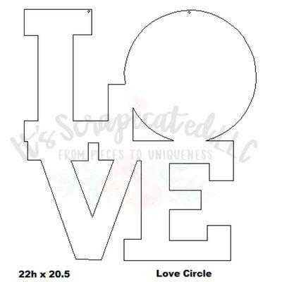 Bare Metal - Love Circle It's Scrapicated, LLC 